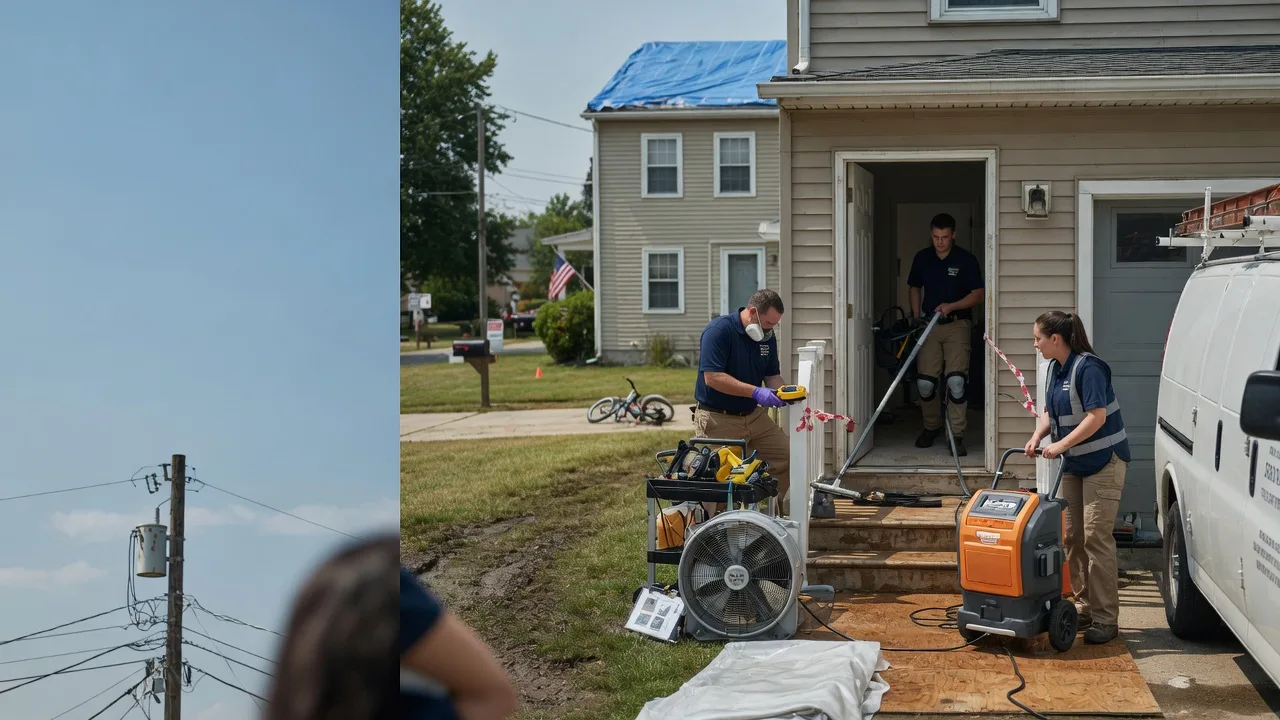 Water Damage Repair in New Boston, MI near me